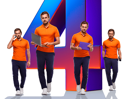 Великолепная четверка Ростелеком в&nbsp;деревня Русановка (Омская область)